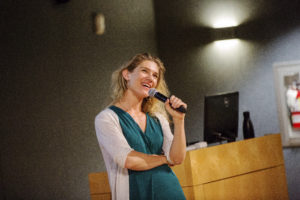 NPR lead education blogger Anya Kamanetz kicked off UMW's Digital Pedagogy Lab with a keynote about the pairing of education and technology.