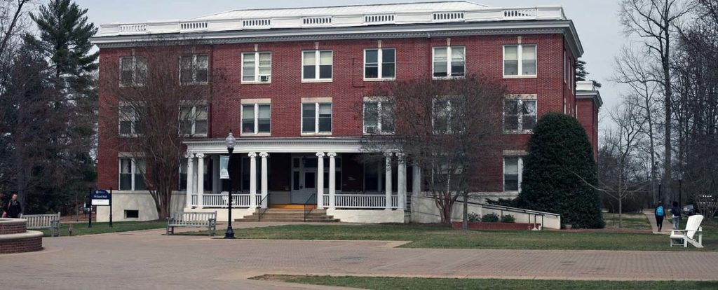 Completed in 1911, Willard Hall is UMW's oldest residence halls. Once renovations are complete, it will look much like the architects intended it. (Photo by Norm Shafer).