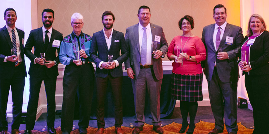 2018 UMW College of Business Alumni Award winners