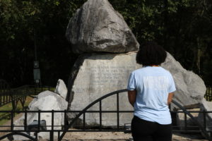 Nineteen students and three UMW administrators traveled to Montgomery, Alabama, to explore the civil rights struggle in America. The experience, they said, left them disturbed, but also emboldened to make change.