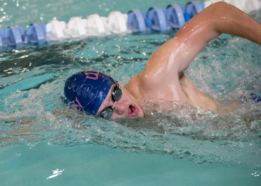 Joey Peppersack '21 broke the American Paralympic record in the 100 yard individual medley Oct. 26.