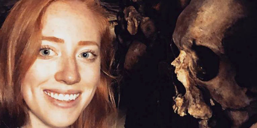 Sarah Roche '18 is studying in the selective Neurasmus Program in Bordeaux, France.