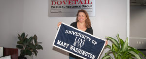 Kerri Barile '94, is co-owner of Dovetail, based in Fredericksburg.