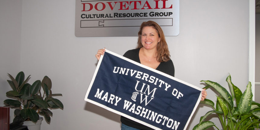 Kerri Barile'94, is co-owner of Dovetail, based in Fredericksburg.