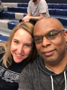 Colette Strawn ’97 and Michael Johnson ’96 married at Mary Washington in 2002 and recently re-visited campus.
