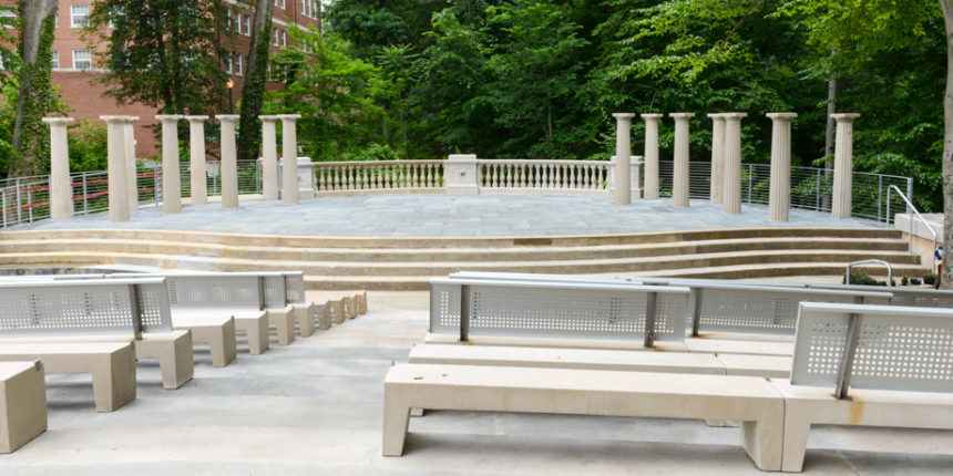 The Heslep Amphitheatre.