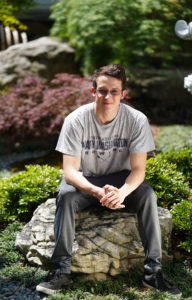 Corey Staier will graduate Saturday with a whopping 160 credit hours. Captain of UMW's men's rowing team, he left know stone unturned at Mary Washington, making the most of a liberal arts education. Photo by Suzanne Carr Rossi.