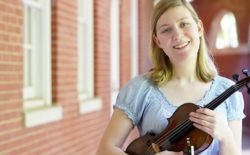 Elyse Ridder '19 has spent the past several years doing music manuscript research with UMW music faculty.