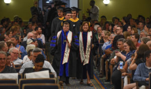 UMW awarded 152 master's degrees in the graduate commencement ceremony. Photo by Clement Britt