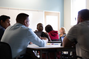 Participants engaged in such courses as Inclusive Design; Community-Based Critical Pedagogy; and Education, Agency and Change. Photo by Matthew Binamira Sanders.
