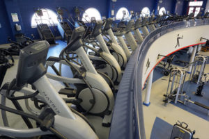 Campus Recreation has acquired 45 new cardio machines from Matrix Fitness. Photo by Suzanne Rossi.