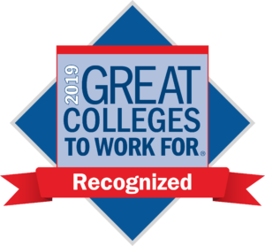 UMW has earned the 2019 'Great Colleges to Work For' distinction.