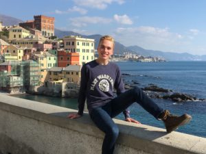 Between classes, Lamm traveled to 11 European countries, including Italy, where he visited Genoa (pictured) and spent time with his best friend, who was studying abroad in Florence. Photo courtesy of Stephen Lamm.