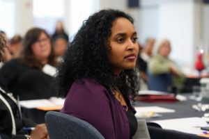 The Women's Leadership Colloquium @ UMW draws professional women from around the Fredericksburg region each year. Photos by Suzanne Carr Rossi.