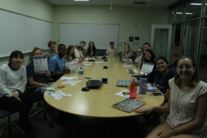 Student organizations worked together to plan the University of Mary Washington's celebration of National Voter Registration Day in September.