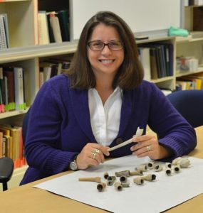 Assistant Professor of Historic Preservation and Eagle Pipe Band Director Lauren McMillan received the Giving Tree Award.