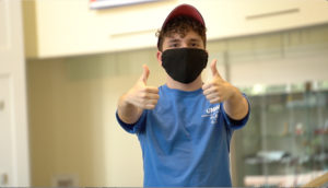 Wearing face masks will be a must when University of Mary Washington students return in August.