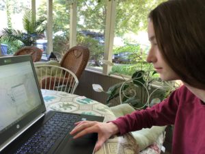Freshman Elisa Luckabaugh has created a GIS map for Volunteer Fairfax so Northern Virginia residents can share their good deeds and inspire others.
