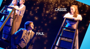 Both theatre majors, Paul and Cassie performed together at UMW. The couple worked together in production until last year, when Paul Morris took his 'dream' job with NASA.