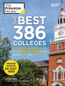 UMW is one of fewer than 400 four-year schools to make Princeton Review's 2021 "Best Colleges" list. Photo courtesy of Princeton Review.
