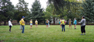 On Saturday morning, three groups of nearly 30 UMW students volunteered with Tree Fredericksburg and Friends of the Rappahannock as part of COAR's annual Into the Streets. Photo by Suzanne Carr Rossi.