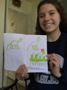 Sophomore Helen Dhue is about to publish a children's book based on a story that she wrote as a child. Inspired by courses on immigration history and racism that she's taken at UMW, Dhue hopes her book will help parents and educators have conversations with children about discrimination and inclusion.