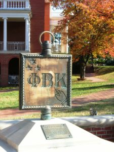 Forty UMW students were inducted into the nation's most prestigious academic honor society, Phi Beta Kappa, during a virtual ceremony last night.