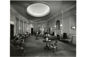 Students study in Seacobeck's Dome Room. Photo courtesy of Special Collections and University Archives.