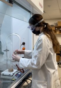 Junior Karissa Highlander is one of 25 Mary Washington students participating in UMW's Summer Science Symposium tomorrow. The event showcases months of student research aimed at finding solutions to real-world problems.