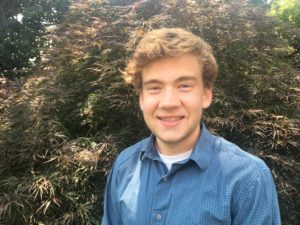 Recent UMW graduate Dillon Schweers '21 won top place in the Pi Sigma Alpha political science honor society's national student writing contest. Mary Washington students have outperformed most other schools in this competition for decades.