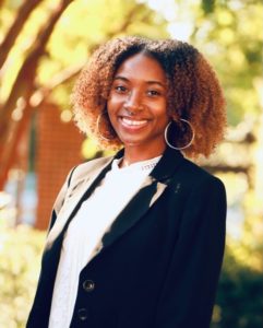UMW senior Desmoné Logan won this year's Citizenship Award for Diversity Leadership for her commitment to promoting equity and inclusion on campus. Photo by Suzanne Carr Rossi.