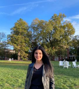 Masuda Omarova, a computer science major from ADA University in Azerbaijan, decided to spend a semester at UMW after learning about the school from her sister, who previously studied abroad here.