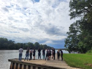 UMW historic preservation students are working this semester with the Patawomeck and Rappahannock tribes on a Native American heritage driving trail in King George County.