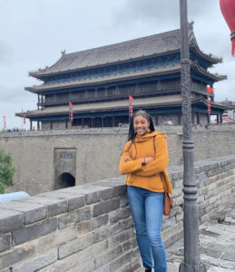 Bailey Johnson '21 will move to China next summer to join the Schwarzman Scholars, a prestigious graduate leadership program that will give her the opportunity to pursue a master's of global affairs in Beijing. 