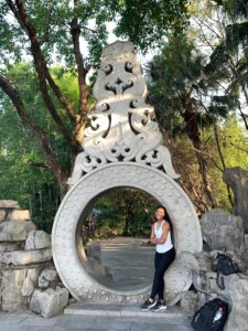 Johnson worked with UMW's Center for International Education to pursue a semester abroad in China, where her studies included intensive language courses and traditional Chinese medicine.