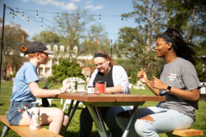 Service, volunteering, activism and advocacy work, and community and civic engagement teach UMW students about the world around them, help them explore career choices, take on leadership roles and make a difference on campus and in the community. Your Mary Wash Giving Day contributions help support COAR, the James Farmer Multicultural Center and other campus entities that provide valuable and meaningful experiences to students.