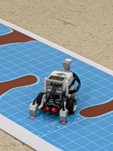 Teams of high-schoolers will compete, programming robots like this one to carry out a mission during the Innovation Challenge @ Dahlgren.