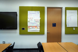 Seacobeck's learning spaces for budding educators include areas that offer lots of hands-on learning and emulate real classrooms. Photo by Suzanne Carr Rossi.