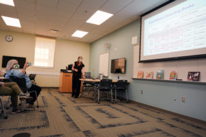 Senior Katherine Conner presents "Strangers’ Like Me: Evaluating and Selecting LGBTQ+ Children’s Literature."