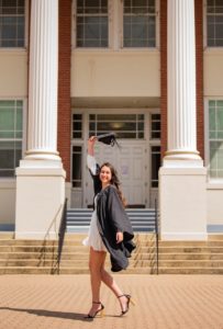 Charlotte Kramer '22 is one of three recent University of Mary Washington grads to receive one of this year's coveted Fulbright awards to live and work overseas. She will soon head to Bugaria to teach English