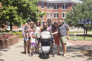 Reunion Weekend was a family affair, with lots of activities for children, including movies, playtimes and face-painting. Photo by Karen Pearlman.