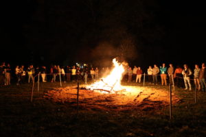 Though the Mary Washington Healthcare sponsorship will primarily help maintain Fitness Center hours, a portion of the funds will go toward campus events that encourage wellness, exercise and outdoor activities, like last week’s Big Ash Bonfire and Campout with Residence Life.