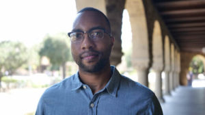 Edmonds, shown here at Stanford University, where he's pursuing a Ph.D. in the economics of education, holds a master’s degree in education policy from the University of Pennsylvania.