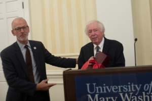 President Paino and Dr. Crawley