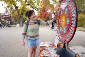 spinning the swag wheel