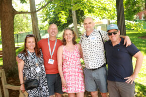 Mary Washington's Reunion Weekend is an opportunity for alums to reconnect with each other and campus. UMW celebrates classes that end in 3 and 8, yet all are welcome to return June 1-4. Photo by Karen Pearlman Photography.