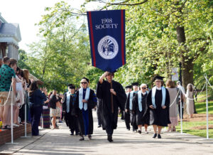 The 1908 Society is a special designation created to honor all Mary Washington alumni who have already celebrated their 50th class reunions. Photo by Suzanne Carr Rossi.