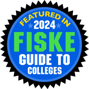 Featured in 2024 Fiske Guide to Colleges