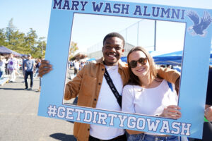 UMW Homecoming festivities, which continue through Saturday, Oct. 28, are a great time for graduating classes of all years to return to their alma mater and catch up.