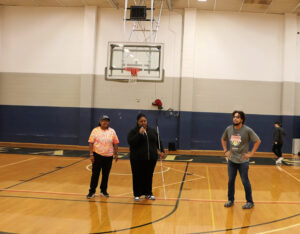 After pushing for an event of its type at UMW for years, senior Adrianna Giddings succeeded this fall in introducing adaptive sports day, with wheelchair basketball and other accessible games, during Disability Awareness Month in October. Giddings has been an integral part of the monthlong-event's planning committee since arriving at Mary Washington.